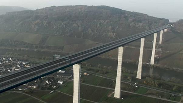 В Германии открыли самый высокий автомобильный мост в Европе