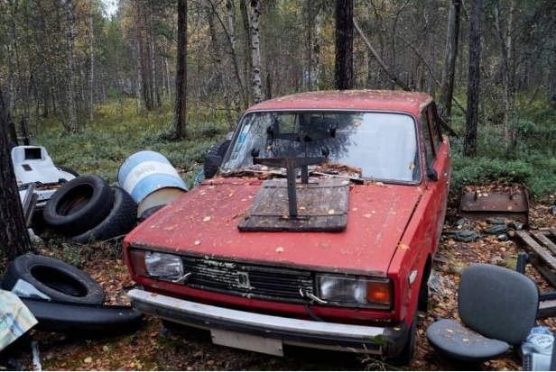 В Сети показали кладбище советских авто за границей, фото