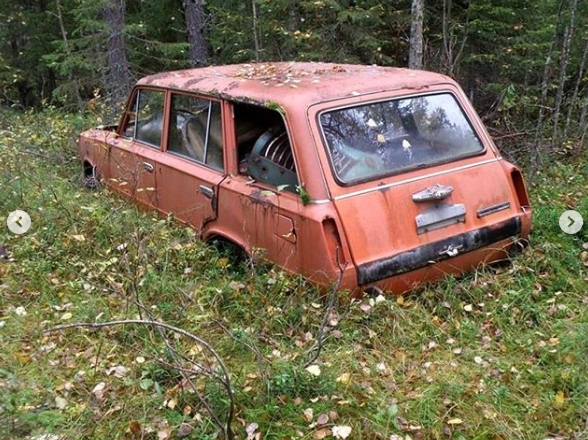 В Сети показали кладбище советских авто за границей, фото