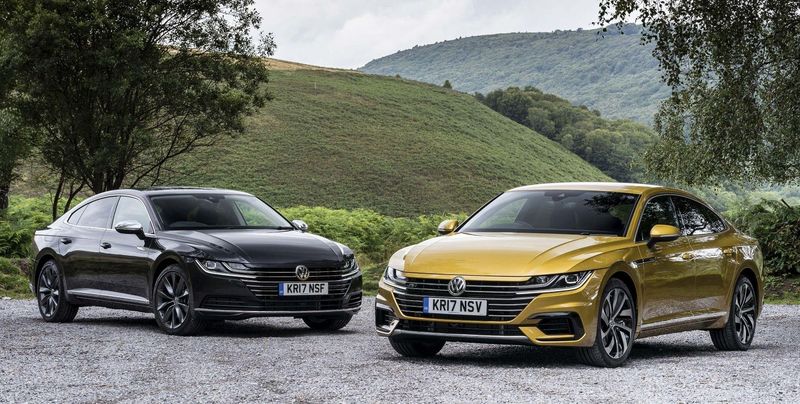 Напоминает Audi TT: новые изображения Volkswagen Arteon (Фото)