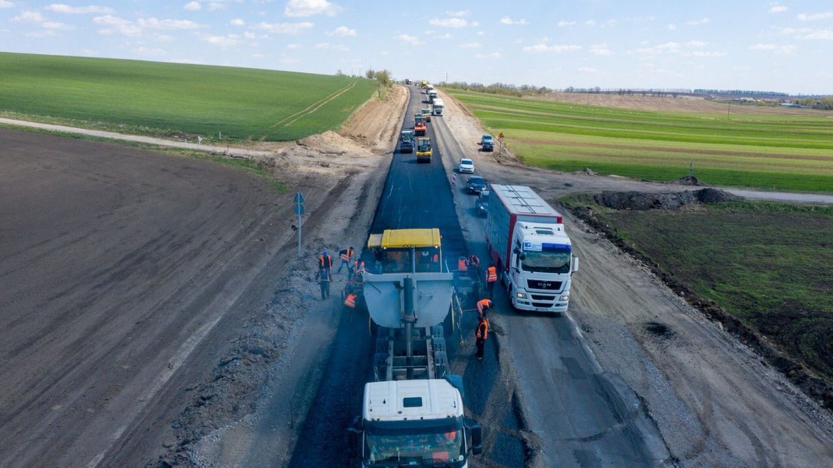 В Украине реконструируют одну из главных автотрасс
