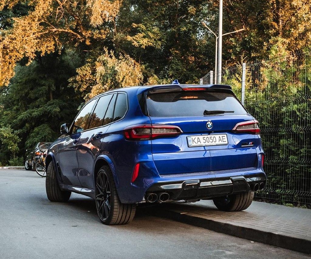 В Украине засняли новый BMW X5 M 2020