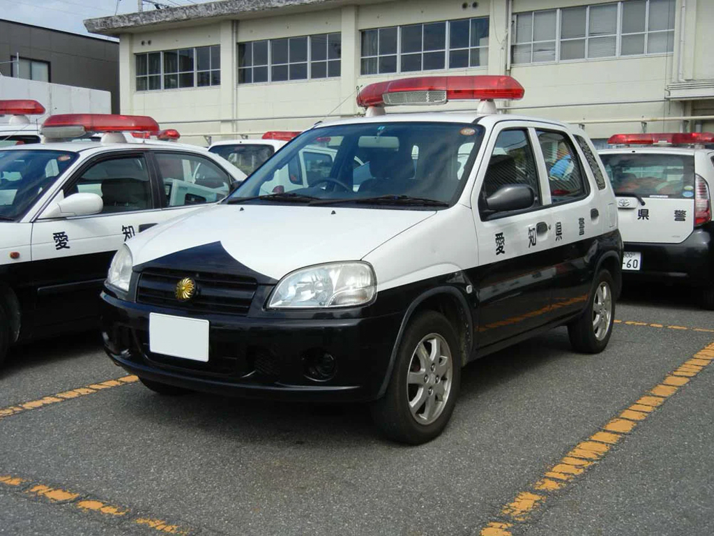 На каких автомобилях гоняет полиция Японии