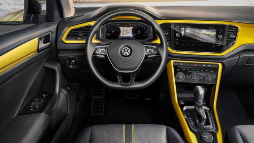 Volkswagen уже скоро привезет в Украину партию ярких кроссоверов T-Roc