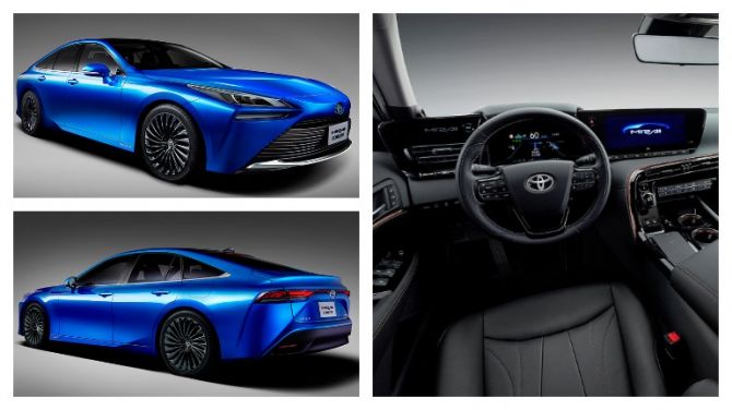 Объявлены цены на новый водородный седан Toyota Mirai