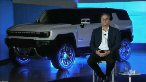 GM впервые показала электрический внедорожник Hummer