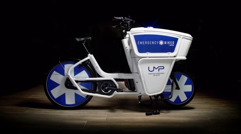 Электровелосипеды скорой помощи выезжают на улицы Парижа