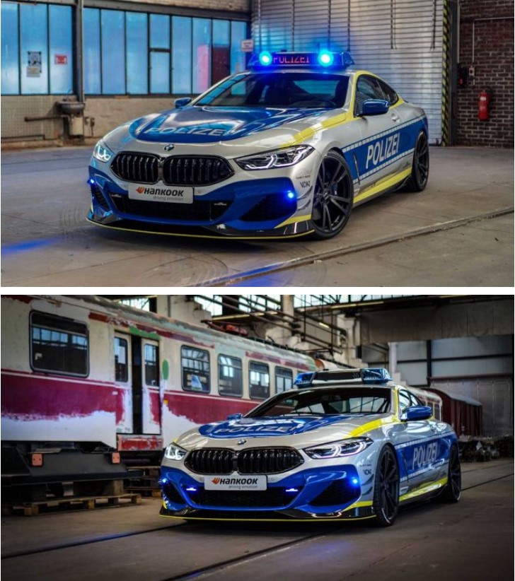 BMW M850i от AC Schnitzer: фальшивое полицейское авто
