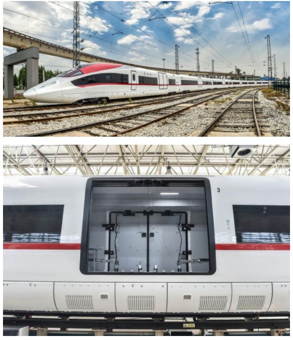 В Китае построен высокоскоростной грузовой поезд для перевозок на скорости 350 км/ч (фото)
