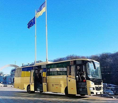 В Польше будут ездить украинские автобусы