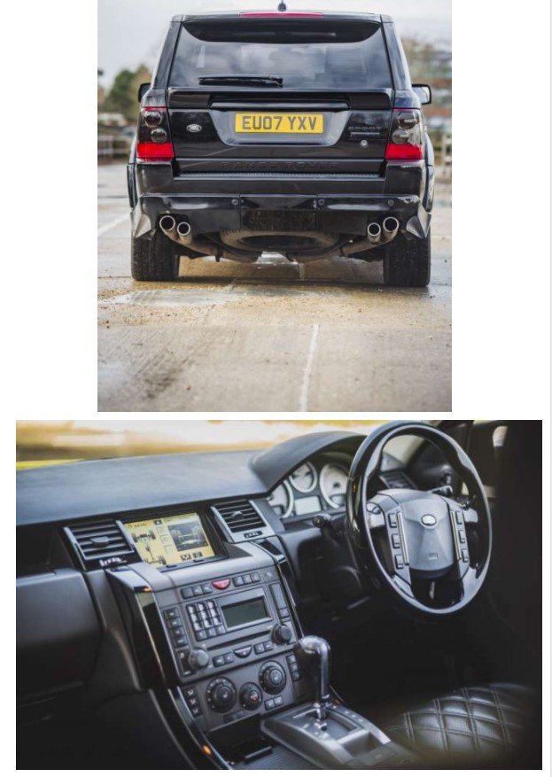 Эксклюзивный Range Rover Sport Дэвида Бекхэма ушел с молотка