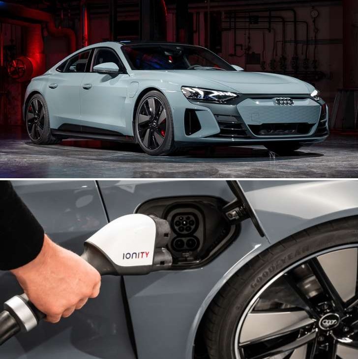 Audi представил премиальный Audi e-tron GT, самый шикарный в линейке e-tron