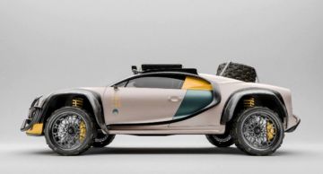 Дизайнер превратил Bugatti Chiron в безумный внедорожник