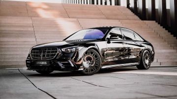 Черным по черному: Mercedes S-класса трансформировался в Brabus 500