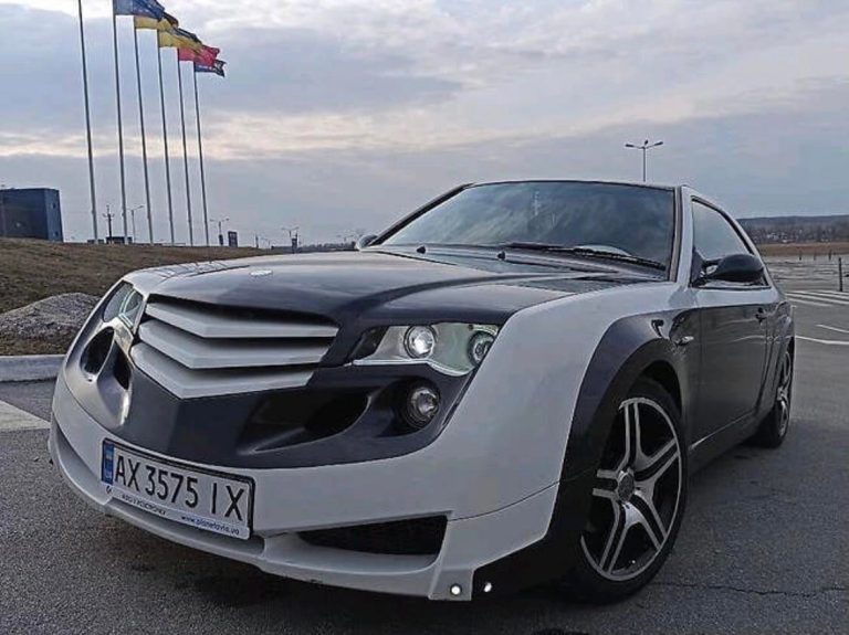 Украинец затюнинговал свой Mercedes до неузнаваемости