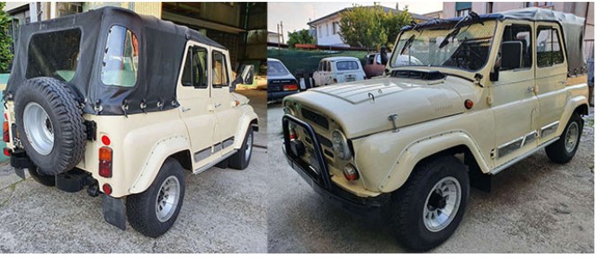 В Италии продают необычный 37-летний УАЗ за 20 тысяч евро, фото