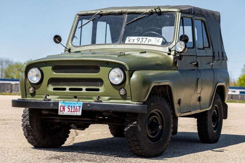 В США выставлен на продажу УАЗ-469 со странным прошлым