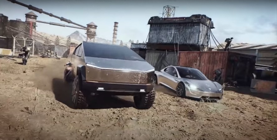 Добро пожаловать на Марс: Tesla выпустила фантастический трейлер Cybertruck и Roadster (видео)
