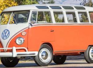 Рекордные 200 000 долларов за обыкновенный Volkswagen Type 2 Samba Bus