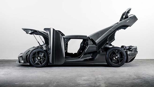 Идеальный автомобиль для Дарта Вейдера: Koenigsegg Regera с кузовом из отполированного вручную карбона