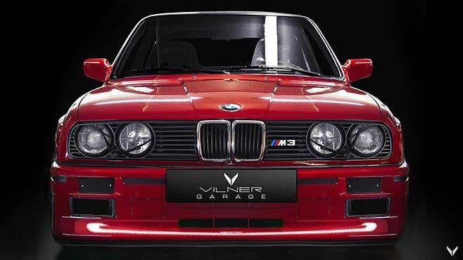 Полностью перестроенная BMW M3 1990 года от ателье Vilner — результат просто потрясающий