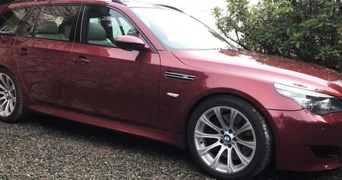 Уникальный BMW M5 Touring 2005 года с сердцем V10