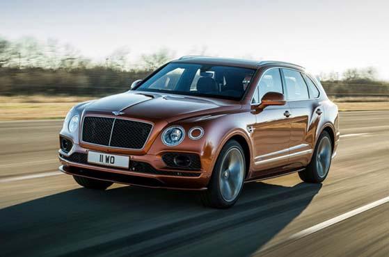 Встречайте самый быстрый внедорожник в мире — Bentley Bentayga Speed