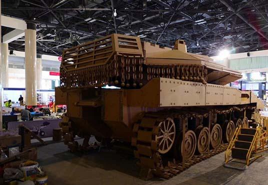 Ушлые китайцы создали точную копию израильского боевого танка