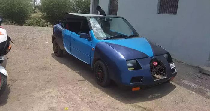 Не упустите свой шанс: «Модифицированный» Bugatti Veyron из Индии за $ 5 700