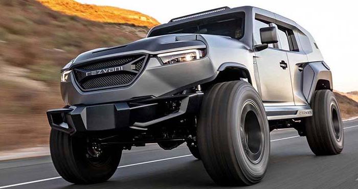 Rezvani Tank X 2020 года: «Демон» в бронированной шкуре